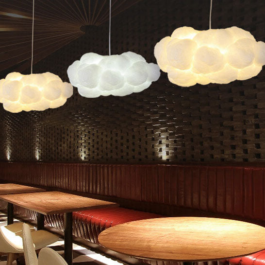 Floating Cloud 1-Light LED Pendant Light – Modern Indoor Lighting Fixture for Home, Kitchen, and Dining Room