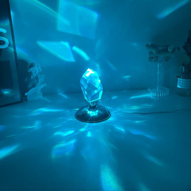 Diamond Crystal Luxury LED Night Light Table Lamp - Ambient Home Decor