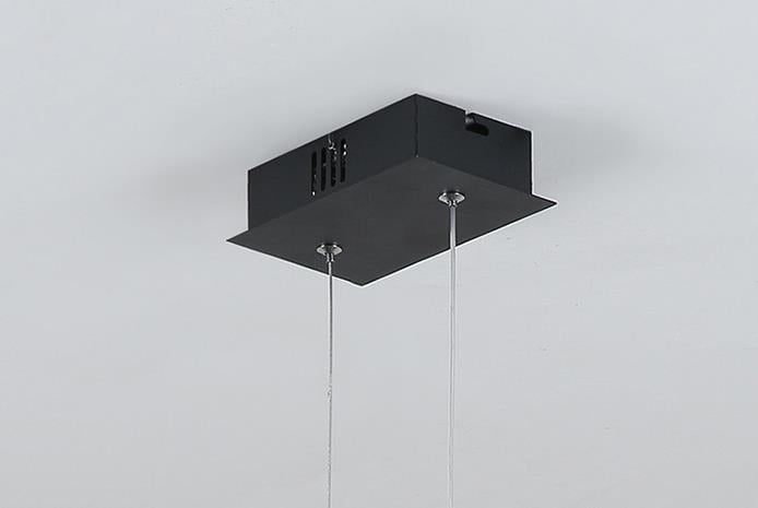 Nordic Minimalist Arch Linear LED Chandelier, Modern Pendant Light, Sleek Design for Dining Room, Energy-Efficient Lighting, Contemporary Home Decor