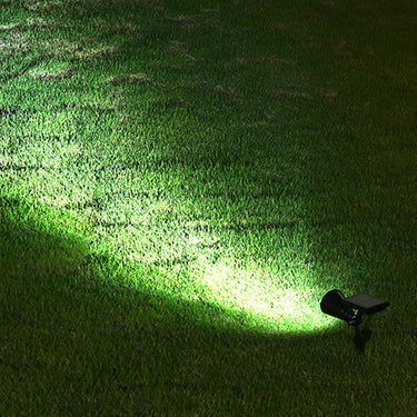 Modern Solar Waterproof LED Conical Spotlight - Outdoor Floor Plug Light