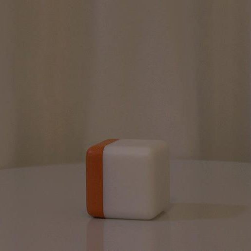 Modern Magic Cube Turn Timer LED Night Light - USB Rechargeable Table Lamp, Adjustable Brightness, Creative Desk Decor, Ideal Gift, Sleep Aid