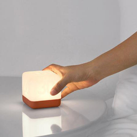 Modern Magic Cube Turn Timer LED Night Light - USB Rechargeable Table Lamp, Adjustable Brightness, Creative Desk Decor, Ideal Gift, Sleep Aid