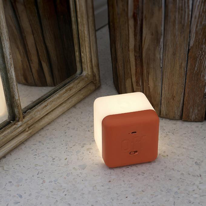 Modern Magic Cube Turn Timer LED Night Light - USB Rechargeable Table Lamp, Adjustable Brightness, Creative Desk Decor, Ideal Gift, Sleep Aid