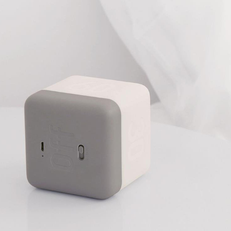 Modern Magic Cube Turn Timer LED Night Light - USB Rechargeable Table Lamp, Adjustable Brightness, Creative Desk Decor, Ideal Gift, Sleep Aid