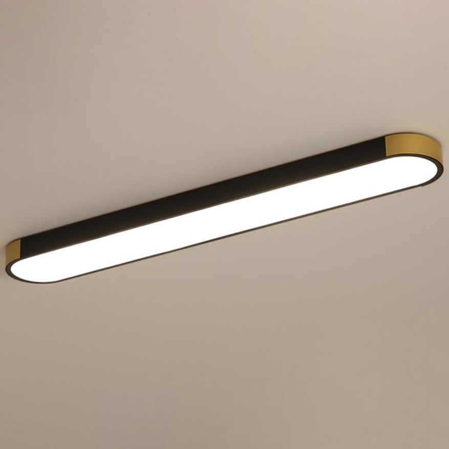 Modern Minimalist Rectangular LED Flush Mount Ceiling Light - Sleek Design, Energy Efficient, Home Decor Lighting