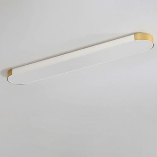 Modern Minimalist Rectangular LED Flush Mount Ceiling Light - Sleek Design, Energy Efficient, Home Decor Lighting
