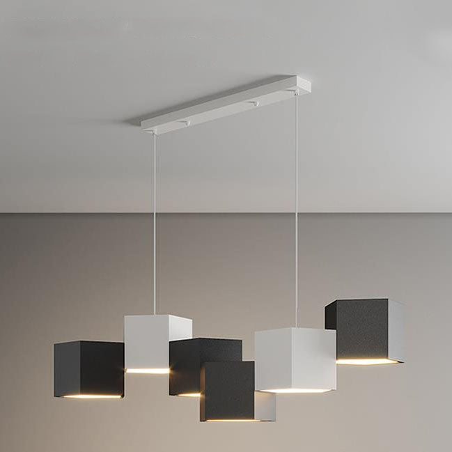Modern Square Geometric Iron LED Macaron Chandelier  

Illuminate your space with this striking modern chandelier featuring a unique square geometric design. Crafted from durable iron with vibrant macaron-colored LED lights, it offers a perfect blend of f