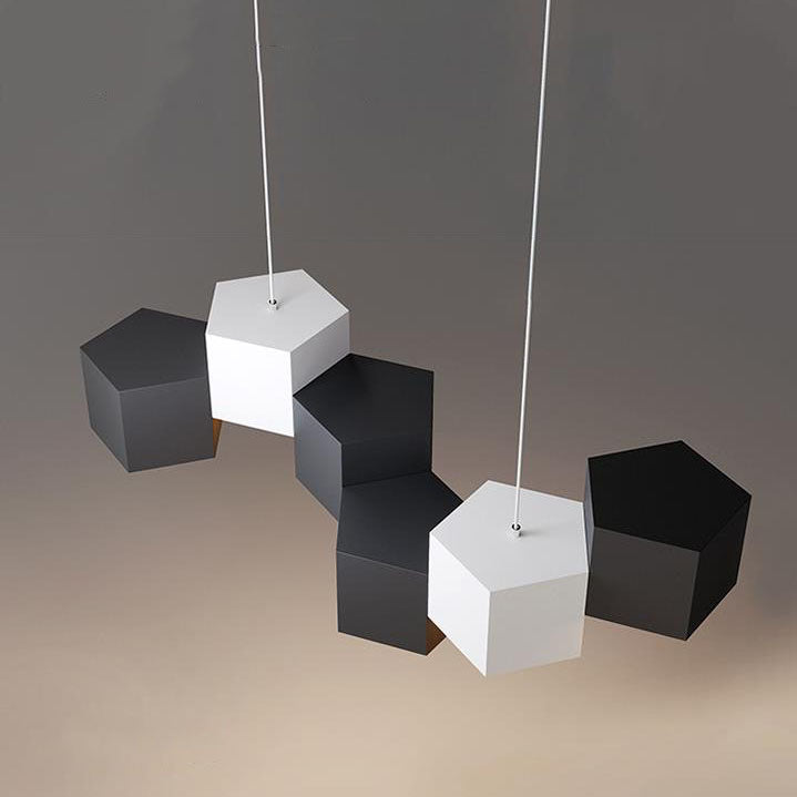 Modern Square Geometric Iron LED Macaron Chandelier  

Illuminate your space with this striking modern chandelier featuring a unique square geometric design. Crafted from durable iron with vibrant macaron-colored LED lights, it offers a perfect blend of f