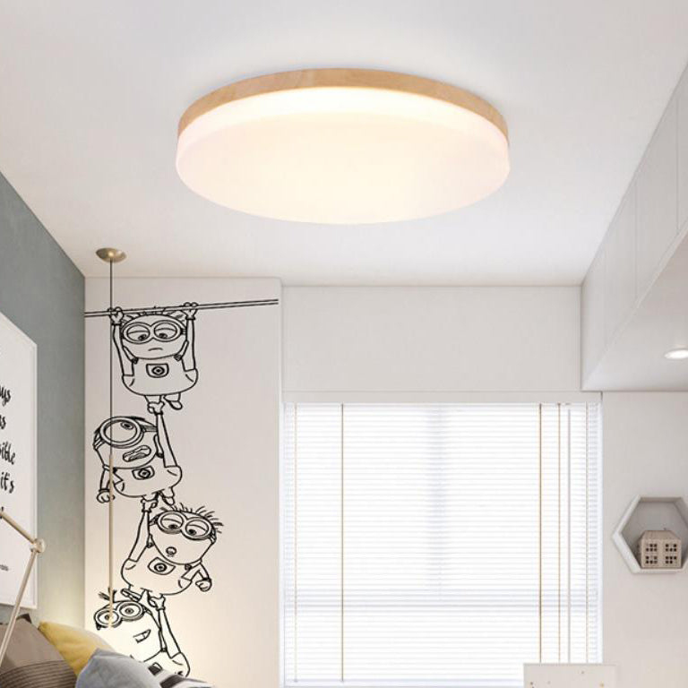 Modern Acrylic Round Log LED Flush Mount Light  

Illuminate your space with this sleek and stylish acrylic round log LED flush mount light. Perfect for modern interiors, this fixture offers an energy-efficient lighting solution while enhancing your decor