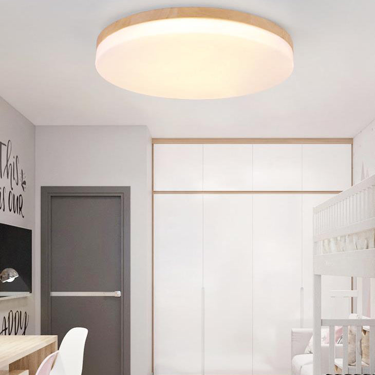 Modern Acrylic Round Log LED Flush Mount Light  

Illuminate your space with this sleek and stylish acrylic round log LED flush mount light. Perfect for modern interiors, this fixture offers an energy-efficient lighting solution while enhancing your decor