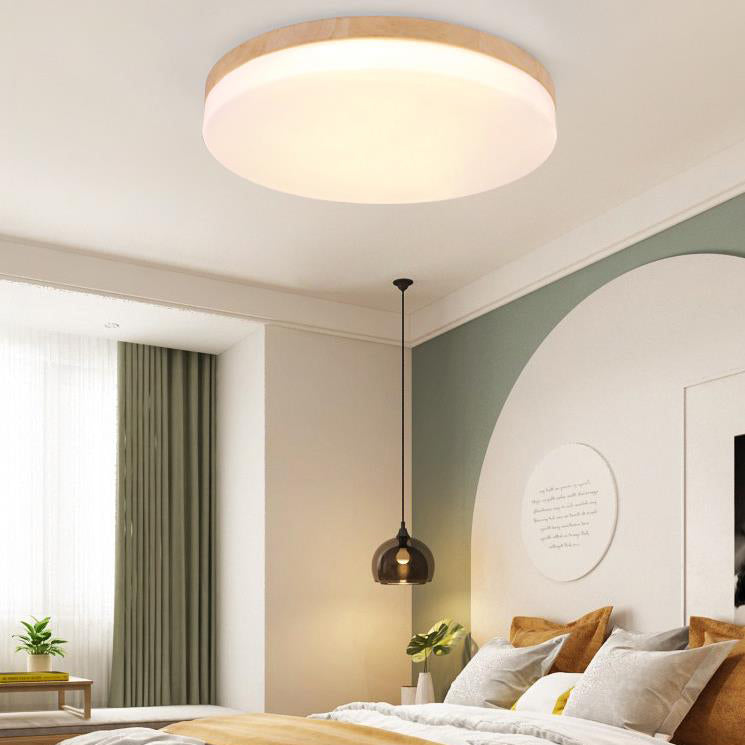 Modern Acrylic Round Log LED Flush Mount Light  

Illuminate your space with this sleek and stylish acrylic round log LED flush mount light. Perfect for modern interiors, this fixture offers an energy-efficient lighting solution while enhancing your decor