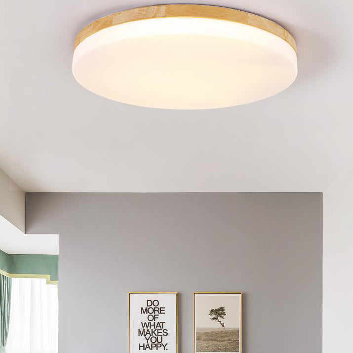 Modern Acrylic Round Log LED Flush Mount Light  

Illuminate your space with this sleek and stylish acrylic round log LED flush mount light. Perfect for modern interiors, this fixture offers an energy-efficient lighting solution while enhancing your decor
