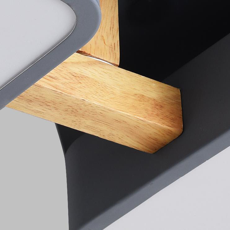 Modern Acrylic Cube LED Flush Mount Light - Stylish and Energy-Efficient Lighting Fixture for Home Décor