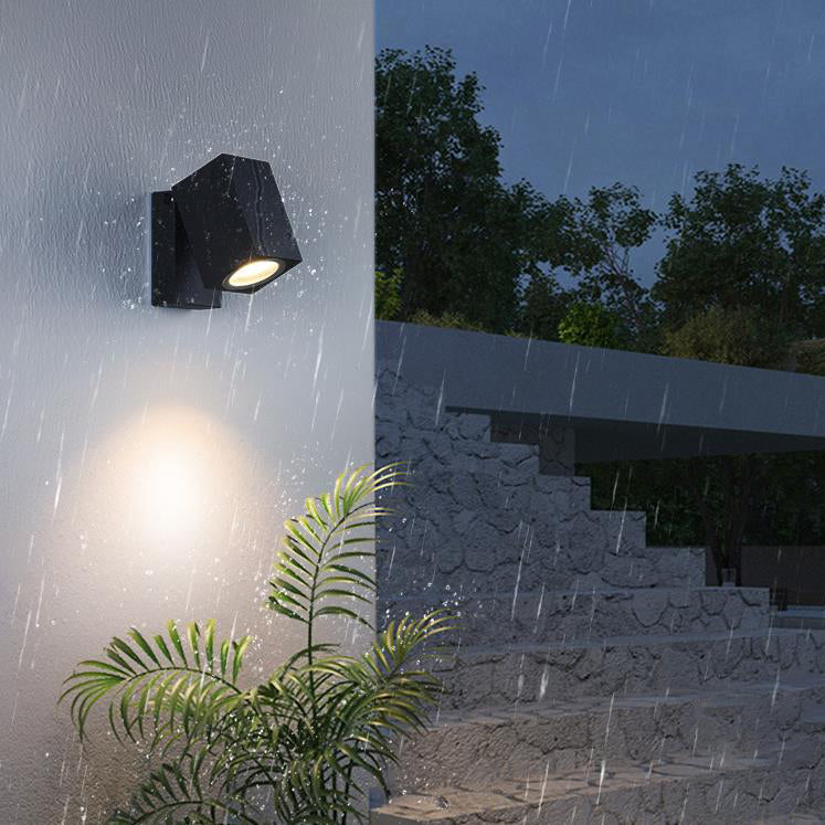 Modern Waterproof Adjustable LED Spotlight for Outdoor Garden Wall Lighting
