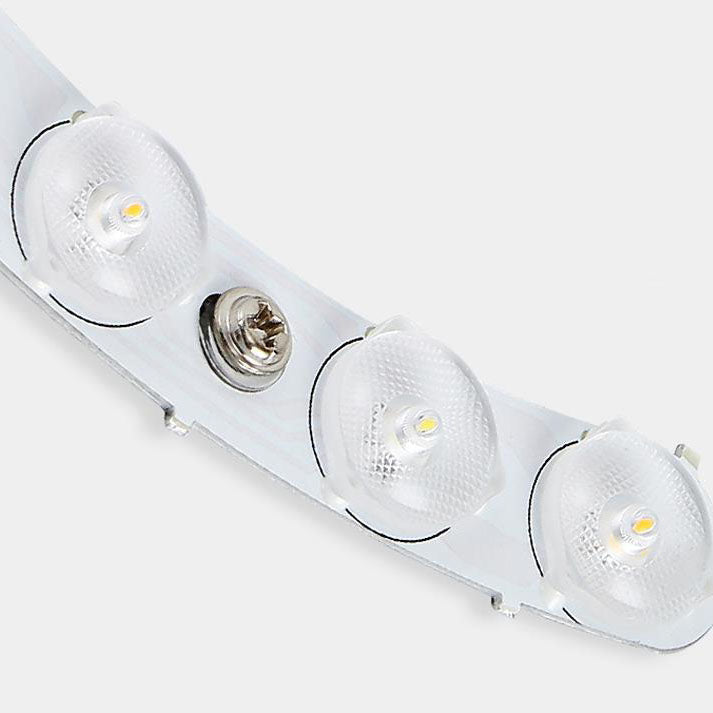 Japanese Simple Log Round LED Flush Mount Ceiling Light - Modern Lighting Fixture, Energy Efficient, Home Decor, Wood Finish Lighting, Contemporary Ceiling Light, Interior Design Essentials