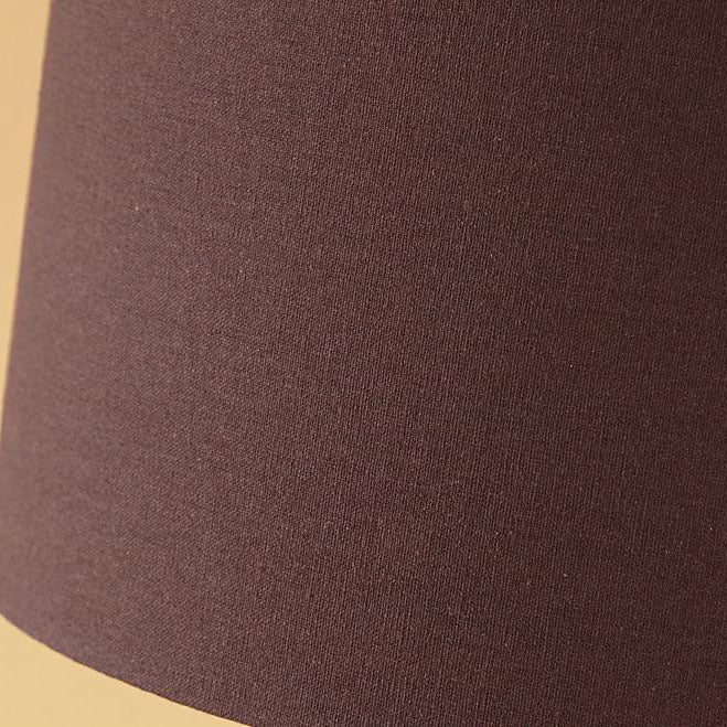 European Light Luxury Floor Lamp with Ceramic Hardware - 1-Light Design Fabric Shade
