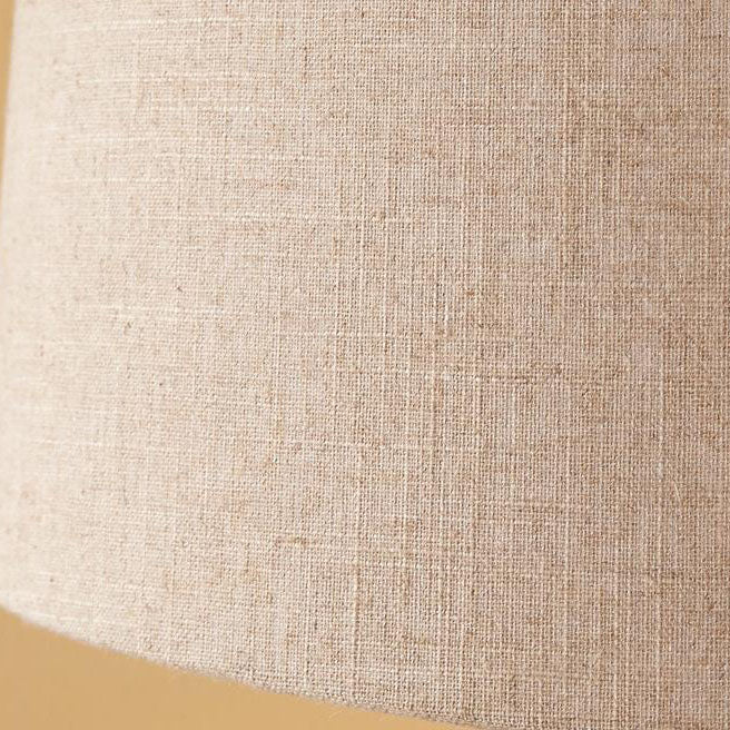 European Light Luxury Floor Lamp with Ceramic Hardware - 1-Light Design Fabric Shade