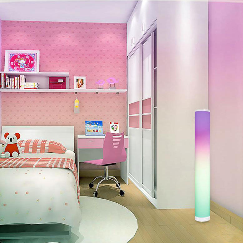 Modern Minimalist RGB Illusion LED Floor Lamp with APP Remote Control for Living Room