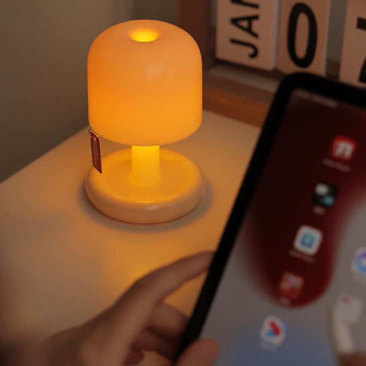 Modern Minimalist Mushroom USB LED Table Lamp