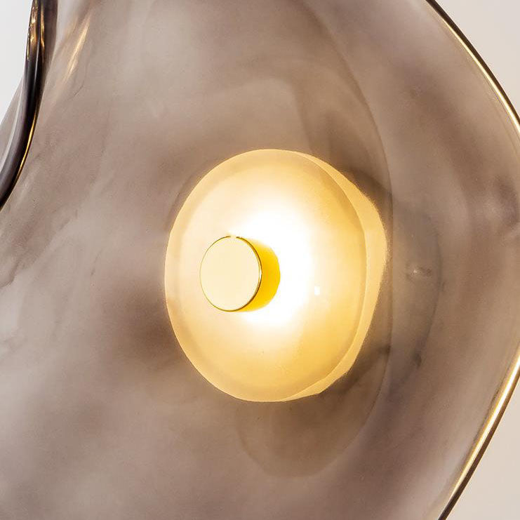 Nordic Minimalist Round Glass LED Wall Sconce Lamp