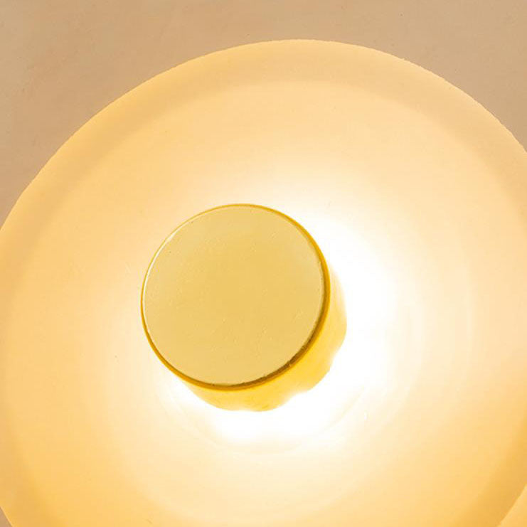 Nordic Minimalist Round Glass LED Wall Sconce Lamp