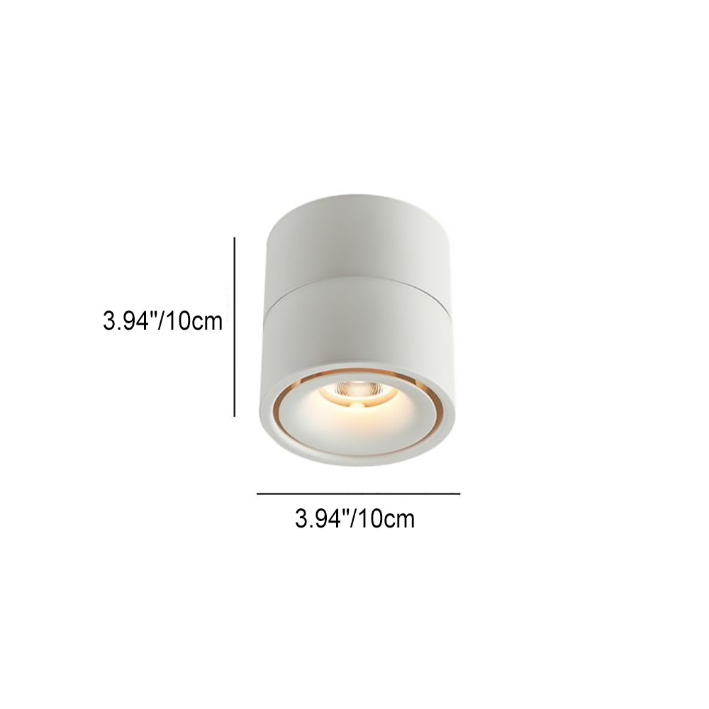 Modern Minimalist Adjustable Aluminum LED Ceiling Light for Living Room