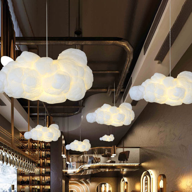 Floating Cloud 1-Light LED Pendant Light - Modern Ceiling Fixture for Home Décor