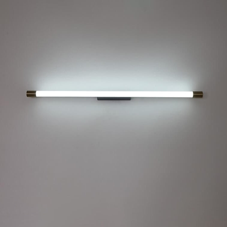 Modern Minimalist LED Wall Sconce - Thin Tube Aluminum Lamp for Living Room