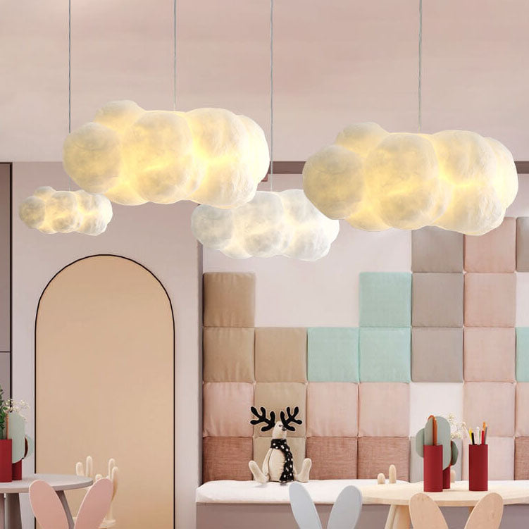 Floating Cloud 1-Light LED Pendant Light - Modern Ceiling Fixture for Home Décor