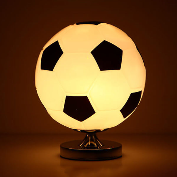 Children's Creative Sports Ball Design Table Lamp | Kids Room Decor | Sports-Themed Lighting | Unique Night Light for Boys & Girls | Fun Bedroom Accessory | Soccer, Basketball, Baseball Lamp | Ideal Gift for Young Athletes