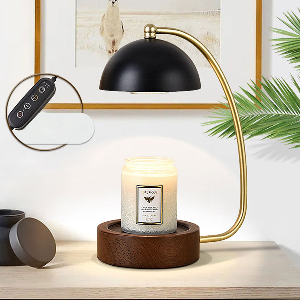 Japanese Creative Timing Dimming 1-Light Melting Wax Table Lamp for Home Decor, Ambient Lighting, Modern Design, Unique Night Light, Battery Operated, Soft Glow for Bedroom, Living Room, Office, Stylish Candle Alternative