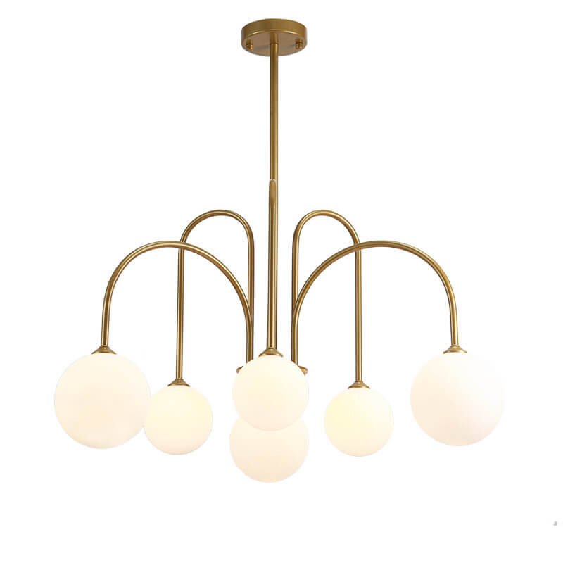 Glass Ball 6-8 Light Arch Chandelier for Elegant Living Spaces

Enhance your home's ambiance with our stunning Glass Ball 6-8 Light Arch Chandelier. This elegant lighting fixture combines modern design with functional beauty, perfect for dining rooms, liv