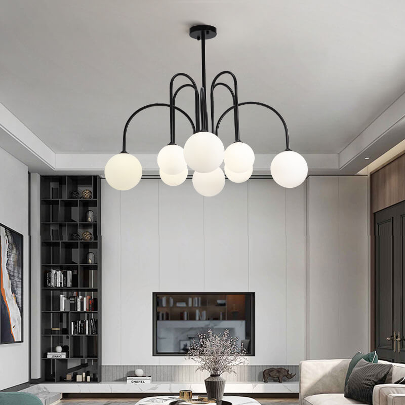 Glass Ball 6-8 Light Arch Chandelier for Elegant Living Spaces

Enhance your home's ambiance with our stunning Glass Ball 6-8 Light Arch Chandelier. This elegant lighting fixture combines modern design with functional beauty, perfect for dining rooms, liv