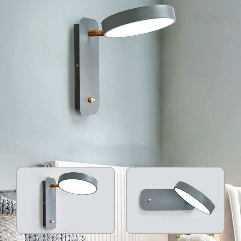 Nordic Round Rotatable LED Wall Sconce | Modern Reading Lamp 

Illuminate your space with this stylish Nordic wall sconce featuring a simple round design and rotatable LED lighting. Perfect for reading corners, bedrooms, and living areas, this modern lamp