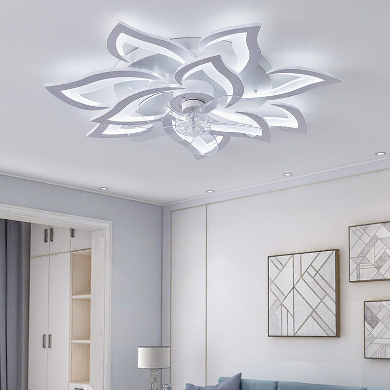 Scandinavian Luxury LED Flush Mount Ceiling Fan Light

Enhance your space with this Scandinavian modern luxury ceiling fan light, featuring a sleek design that combines iron, acrylic, and plastic materials. Ideal for contemporary homes, this energy-effici