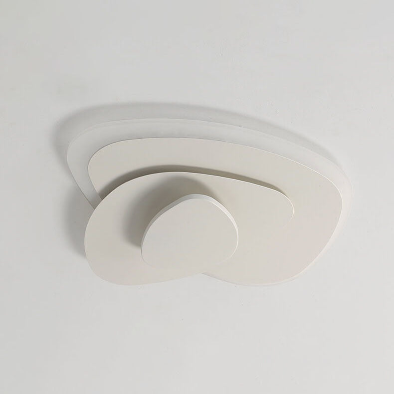 Nordic Geometric Wrought Iron LED Flush Mount Ceiling Light