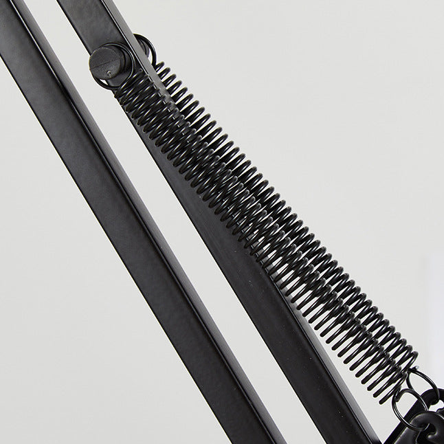 Modern Minimalist Retractable Long Arm Clip Lamp - ABS 1-Light Bedroom Table Light