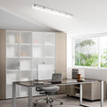 23-Inch White Linear Vapor Tight LED Ceiling Light Fixture