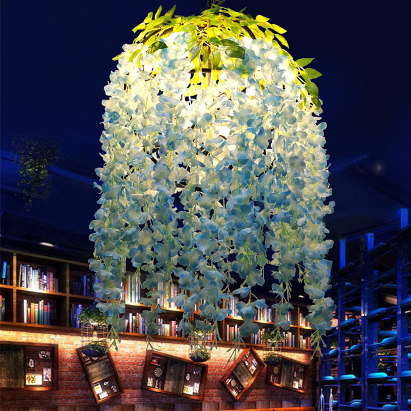 Contemporary Floral Silk Chandeliers for Living Room & Bedroom - 1/3/5-Light Globe Design

Elevate your living space with our Contemporary Floral Silk Chandeliers. Perfect for any modern home, these vibrant chandeliers feature colorful fabric flowers and