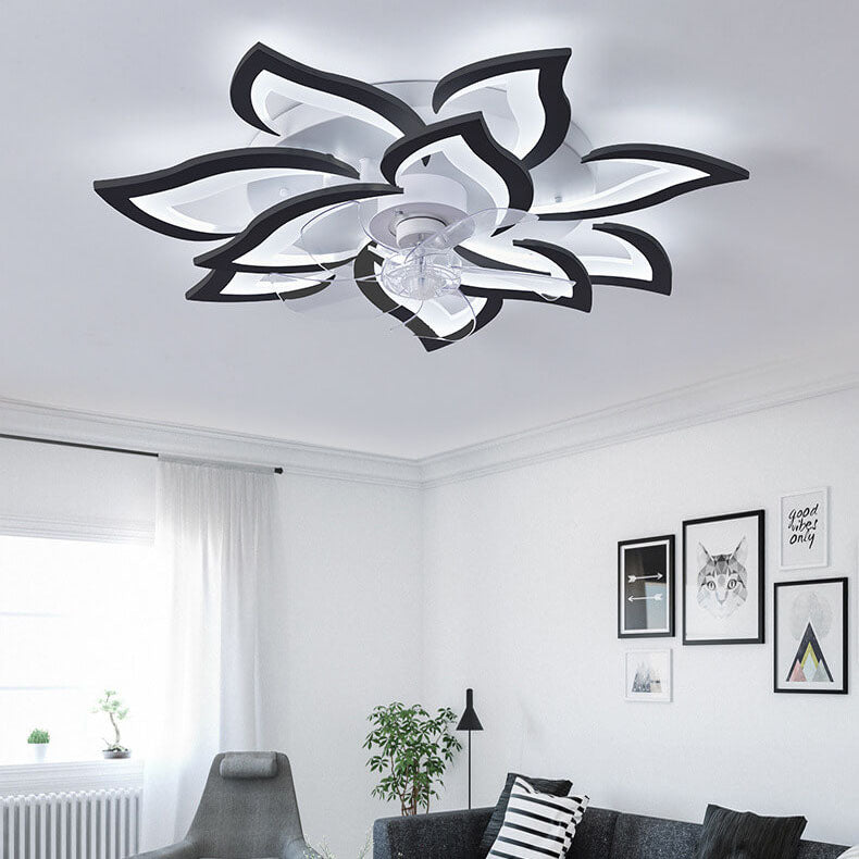 Scandinavian Luxury LED Flush Mount Ceiling Fan Light

Enhance your space with this Scandinavian modern luxury ceiling fan light, featuring a sleek design that combines iron, acrylic, and plastic materials. Ideal for contemporary homes, this energy-effici