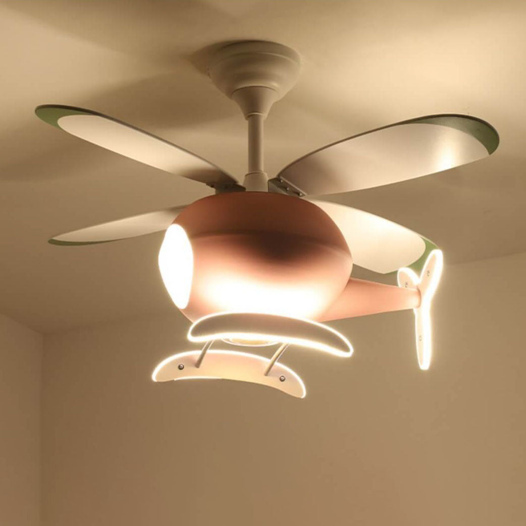 Cartoon Aircraft LED Downrod Ceiling Fan Light

Brighten your child's room with this whimsical Cartoon Aircraft LED Downrod Ceiling Fan Light. Perfect for aviation enthusiasts, this playful design adds a fun touch to any decor. Featuring energy-efficient