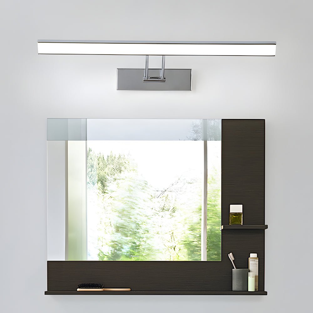 Contemporary Vanity Light Bar Adjustable Linear LED Light Fixture for Bathroom Modern Wall Lighting Bright Energy Efficient Lighted Makeup Mirror Lighting Stylish Home Decor