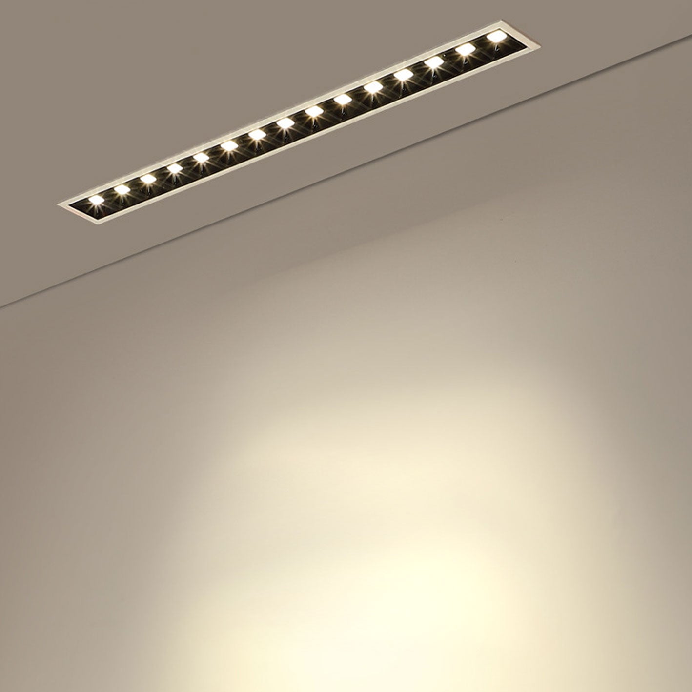 Modern Minimalist Aluminum LED Flush Mount Ceiling Light