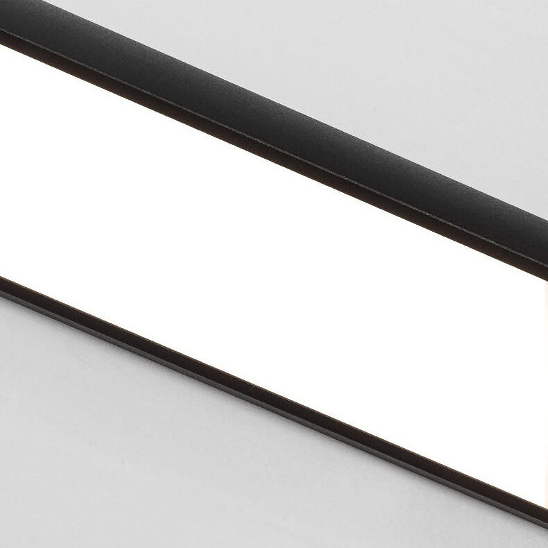 Modern Minimalist Waterproof LED Wall Sconce - Outdoor Aluminum Acrylic Long Bar Lamp
