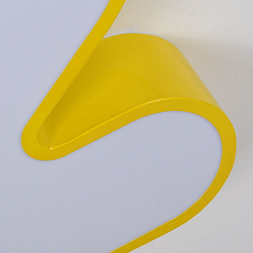 Contemporary Creative Kids Iron Number Design LED Flush Mount Ceiling Light Bedroom, Modern Children’s Room Lighting, Unique Number Shaped LED Light, Stylish Ceiling Fixture for Kids, Energy Efficient Flush Light for Nursery, Playroom Illumination, Decora