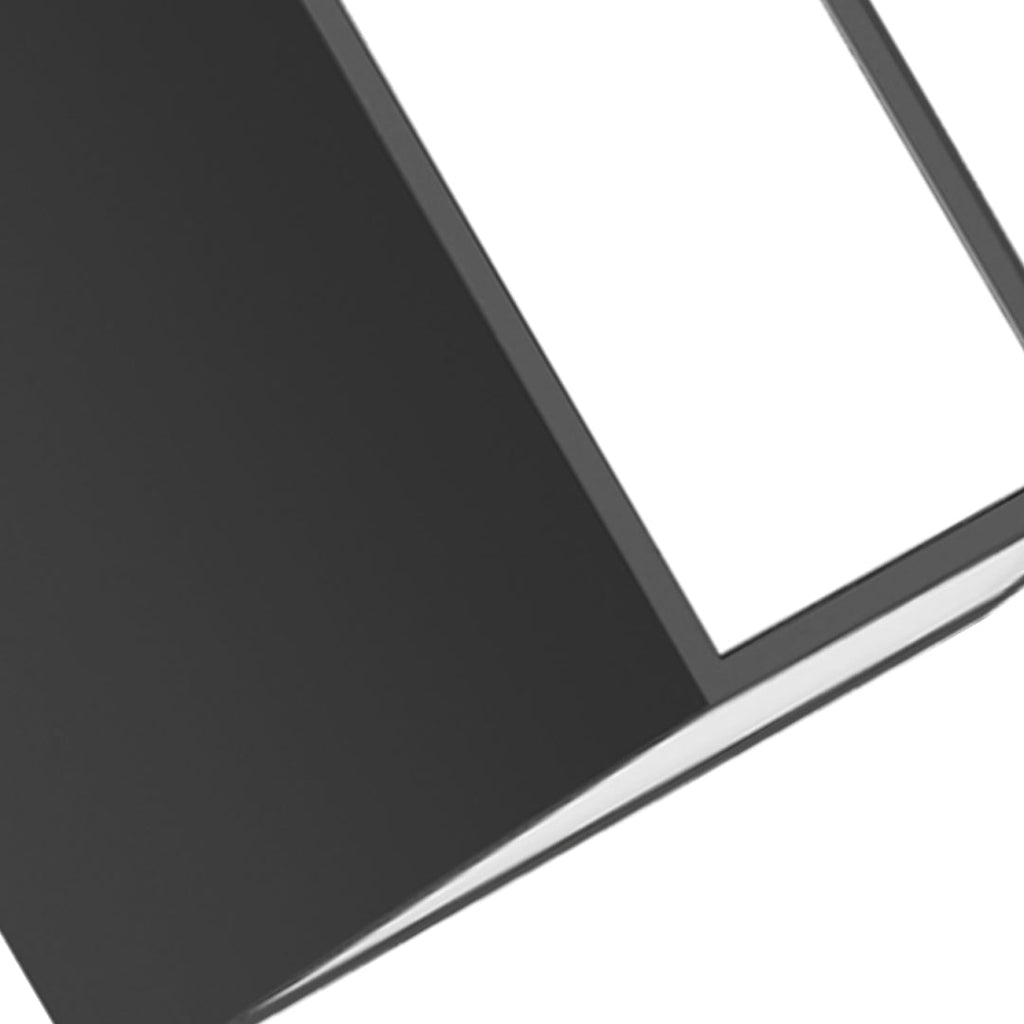 Black Outdoor Wall Sconce Modern Waterproof Strip Light