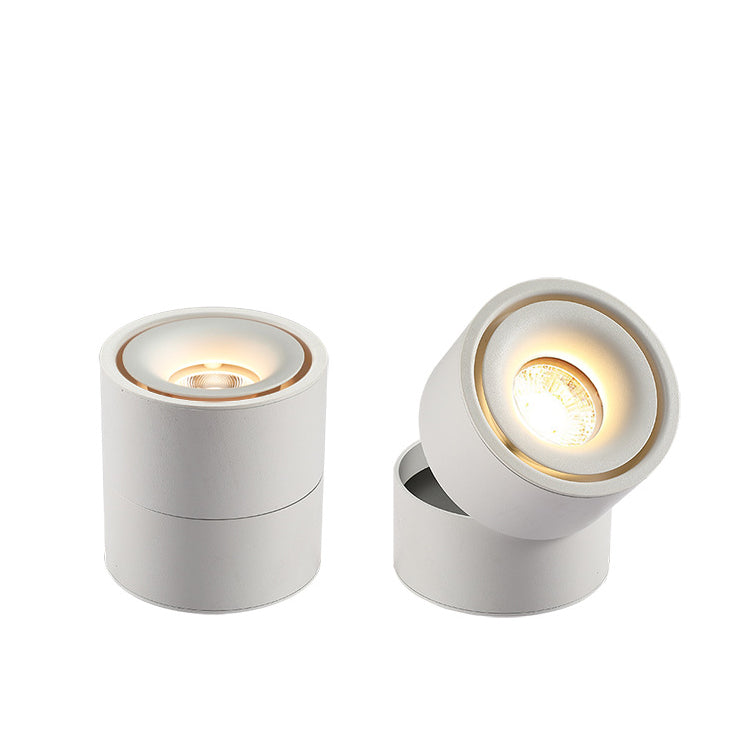 Modern Minimalist Adjustable Aluminum LED Ceiling Light for Living Room