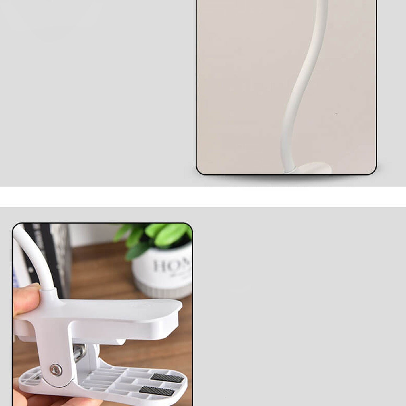 Nordic Creative Bird Clip USB Night Light Table Lamp - LED Lighting, Modern Design, Home Decor, Cute Desk Lamp, Rechargeable Nightlight