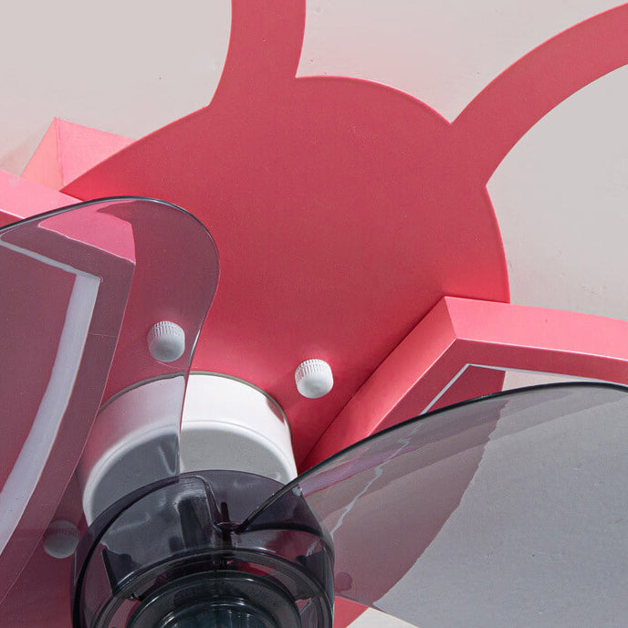 Nordic Silicone Butterfly LED Ceiling Fan Light