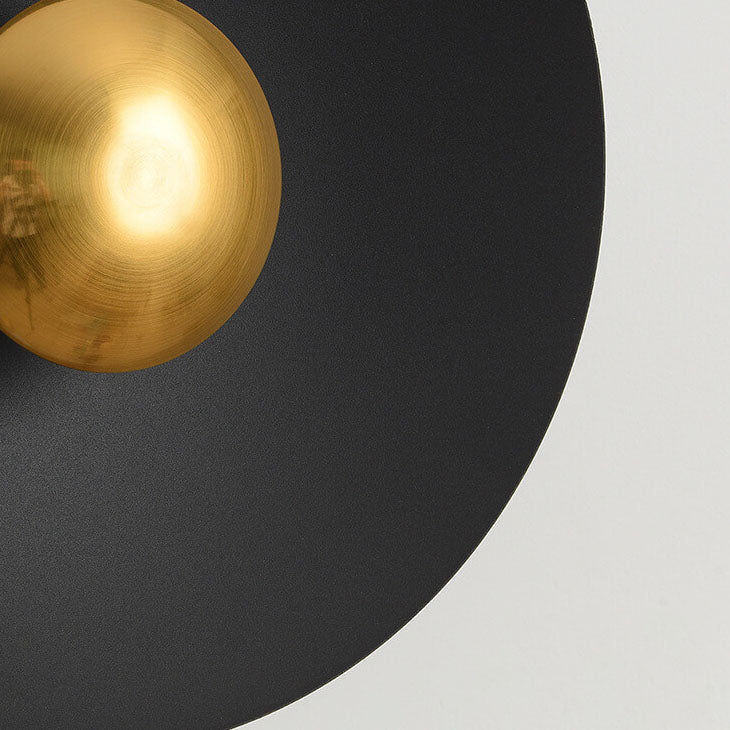 Nordic Multicolor LED Wall Sconce - Round Disc Design